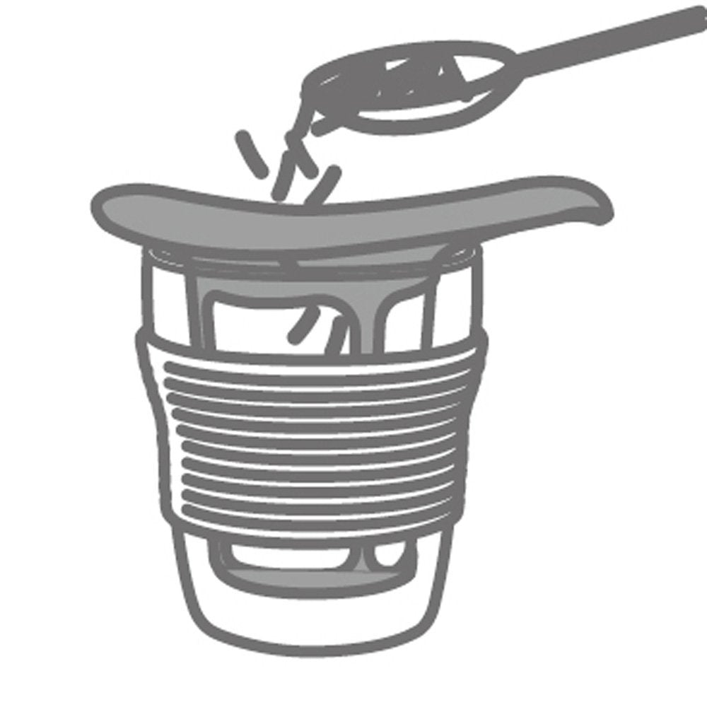 Infusor de chá Hario Handy Tea Maker Vermelho - 200ml - Urbe Café