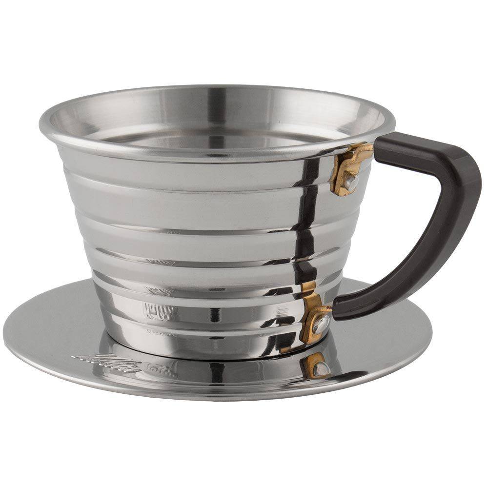 Suporte para Filtro de Café Kalita 185 Wave em Aço Inox - Urbe Café