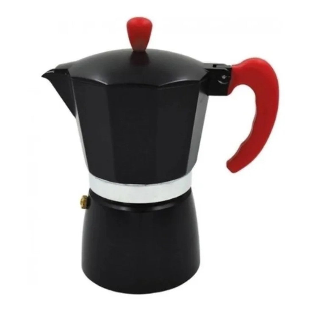 Cafeteira Italiana - Moka - 6 Xícaras - Preta