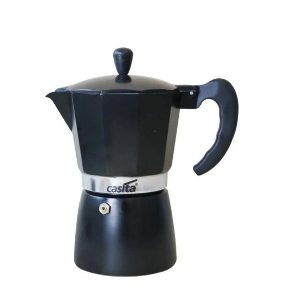 Cafeteira Italiana Casita - Moka - 6 Xícaras - Preta