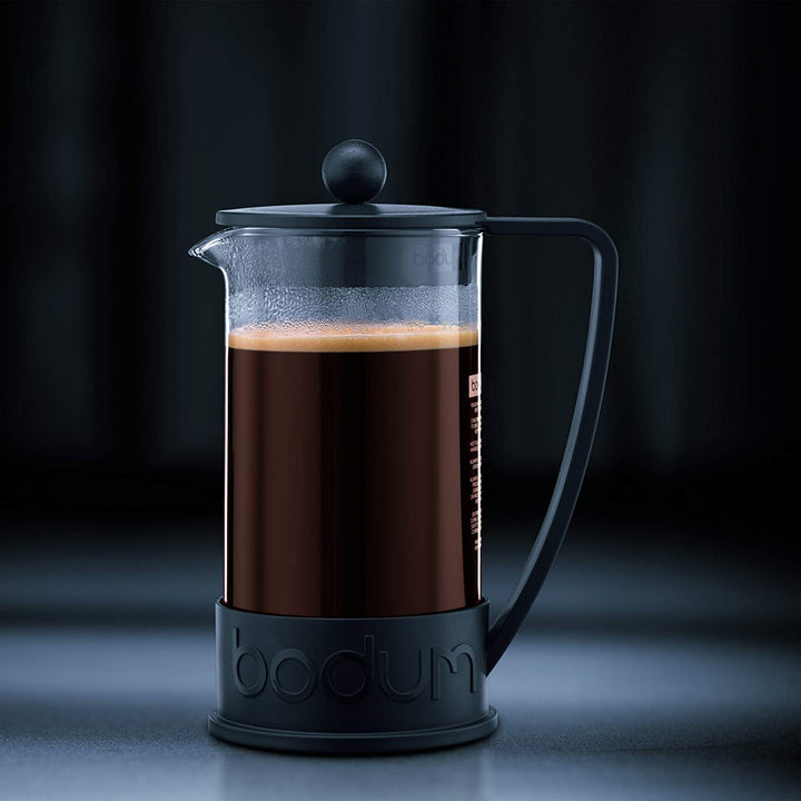 Cafeteira Prensa Francesa Bodum Preta - Modelo Brazil -  350ml - Urbe Café