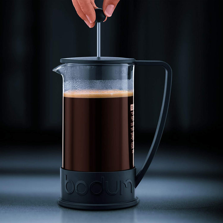 Cafeteira Prensa Francesa Bodum Preta - Modelo Brazil -  350ml - Urbe Café