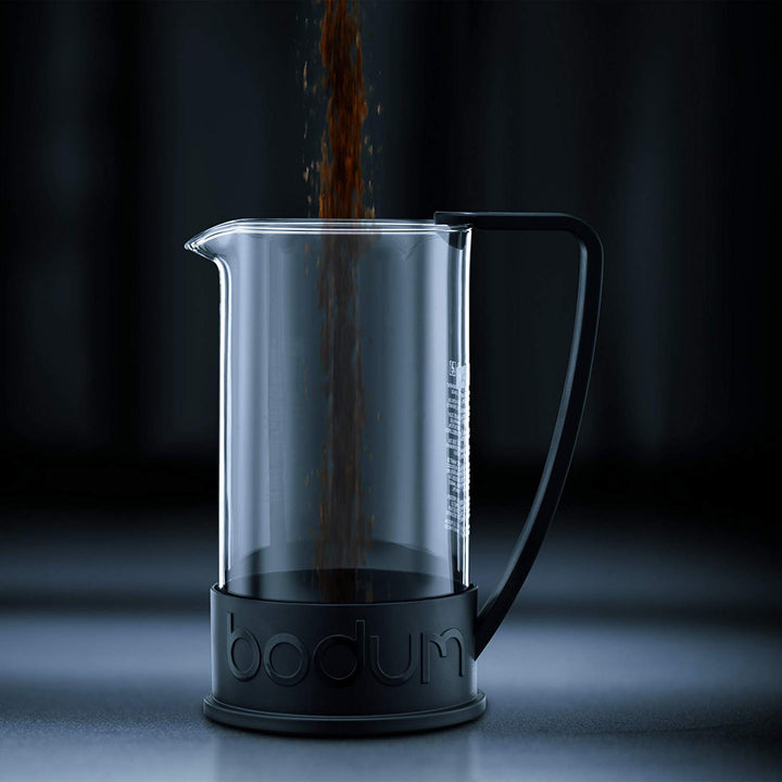 Cafeteira Prensa Francesa Bodum Preta - Modelo Brazil -  350ml - Urbe Café