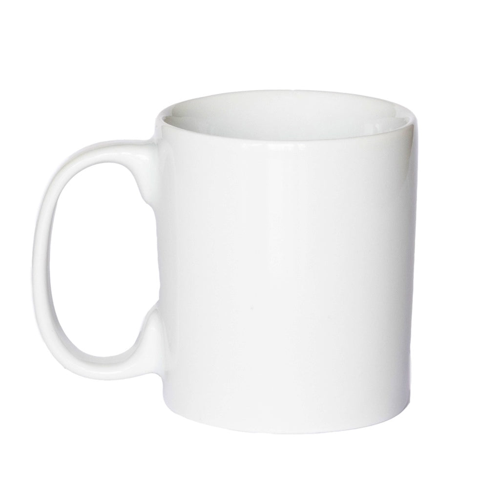 Caneca de Porcelana Branca de 300ml - Urbe - Urbe Café