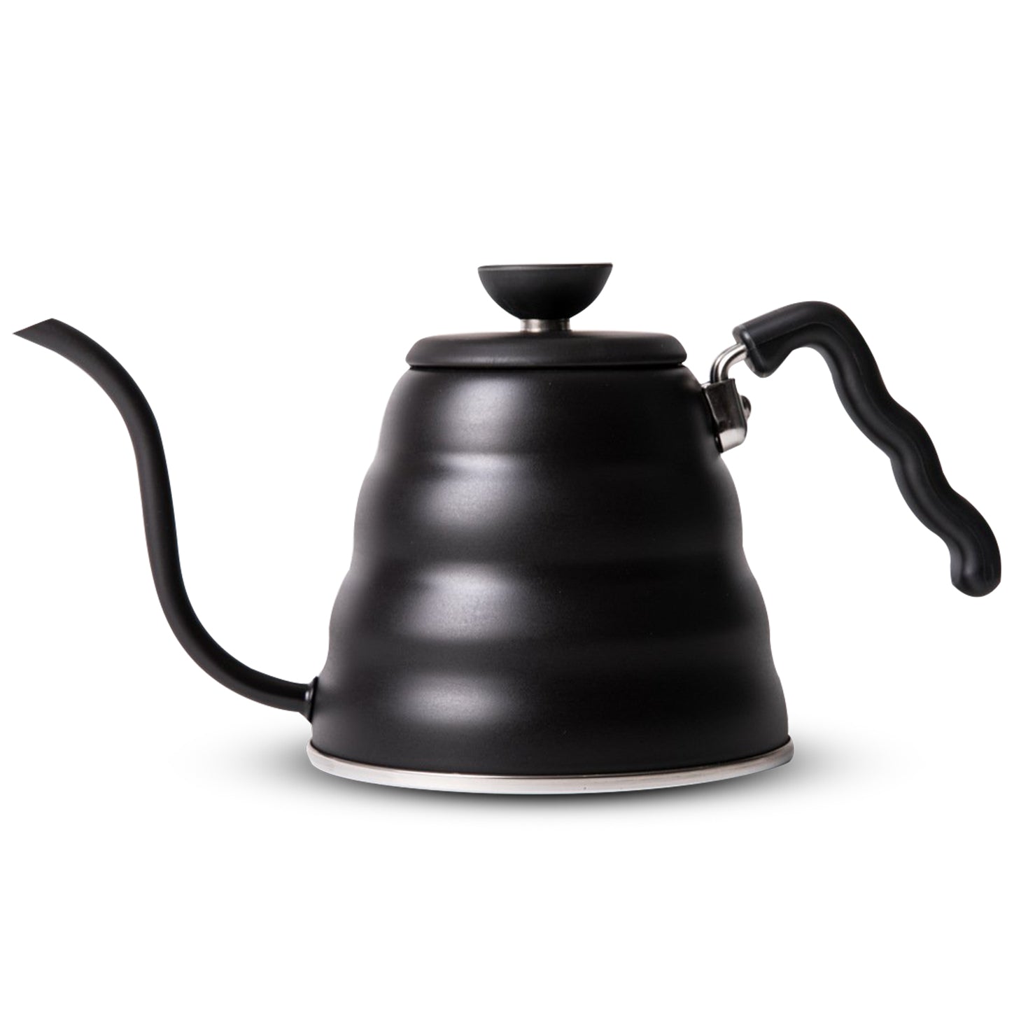 Chaleira em Aço Inox Preta Fosca Hario V60 Buono - 1.2L