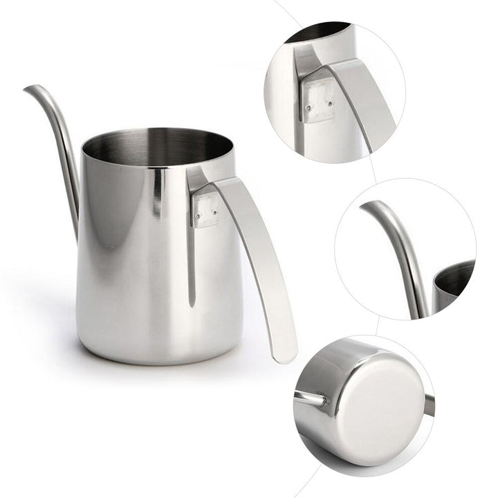 Chaleira de Aço Inoxidável Preta - 350ml - Urbe Café