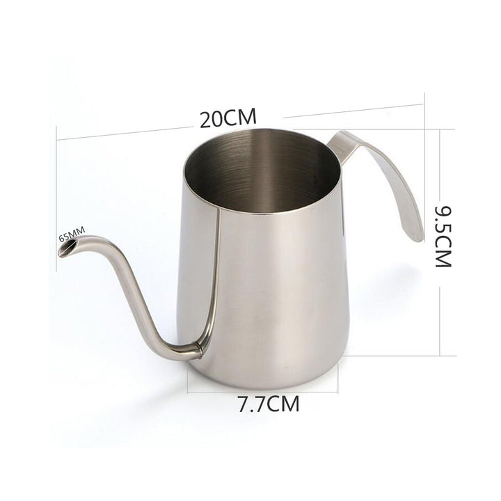 Chaleira de Aço Inoxidável Preta - 350ml - Urbe Café