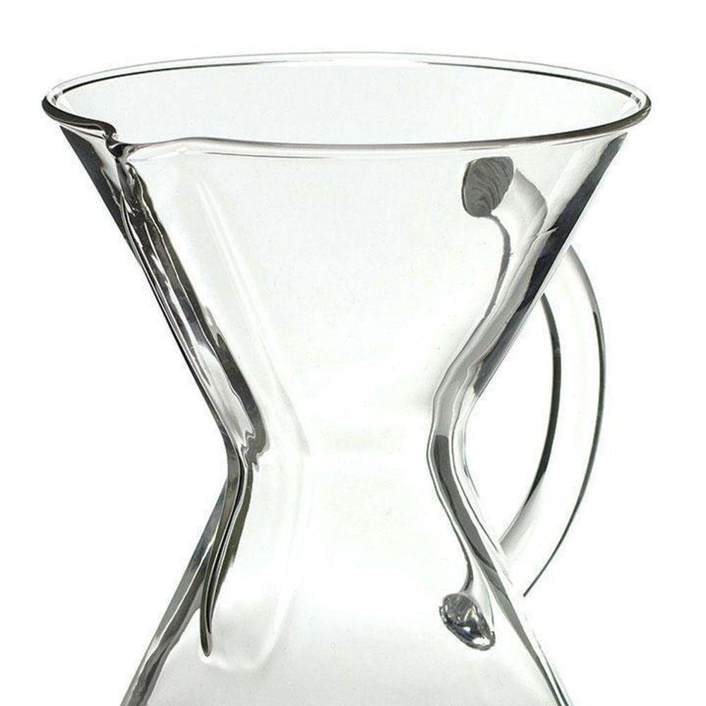 Passador de Café CHEMEX® com Alça de vidro - 8 Xícaras