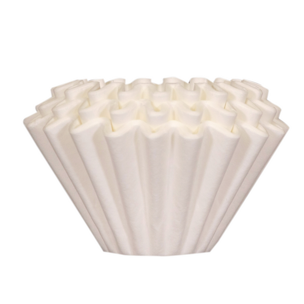 Filtro de Papel Ondulado Tipo Kalita Wave 185 Branco - 45un
