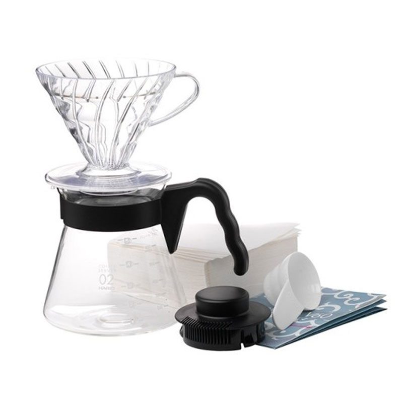 Conjunto Kit V60 para passar Café Hario - Urbe Café