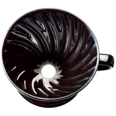 Suporte Para Filtro de Café Hario V60 Cerâmica Preto - TETSU KASUYA